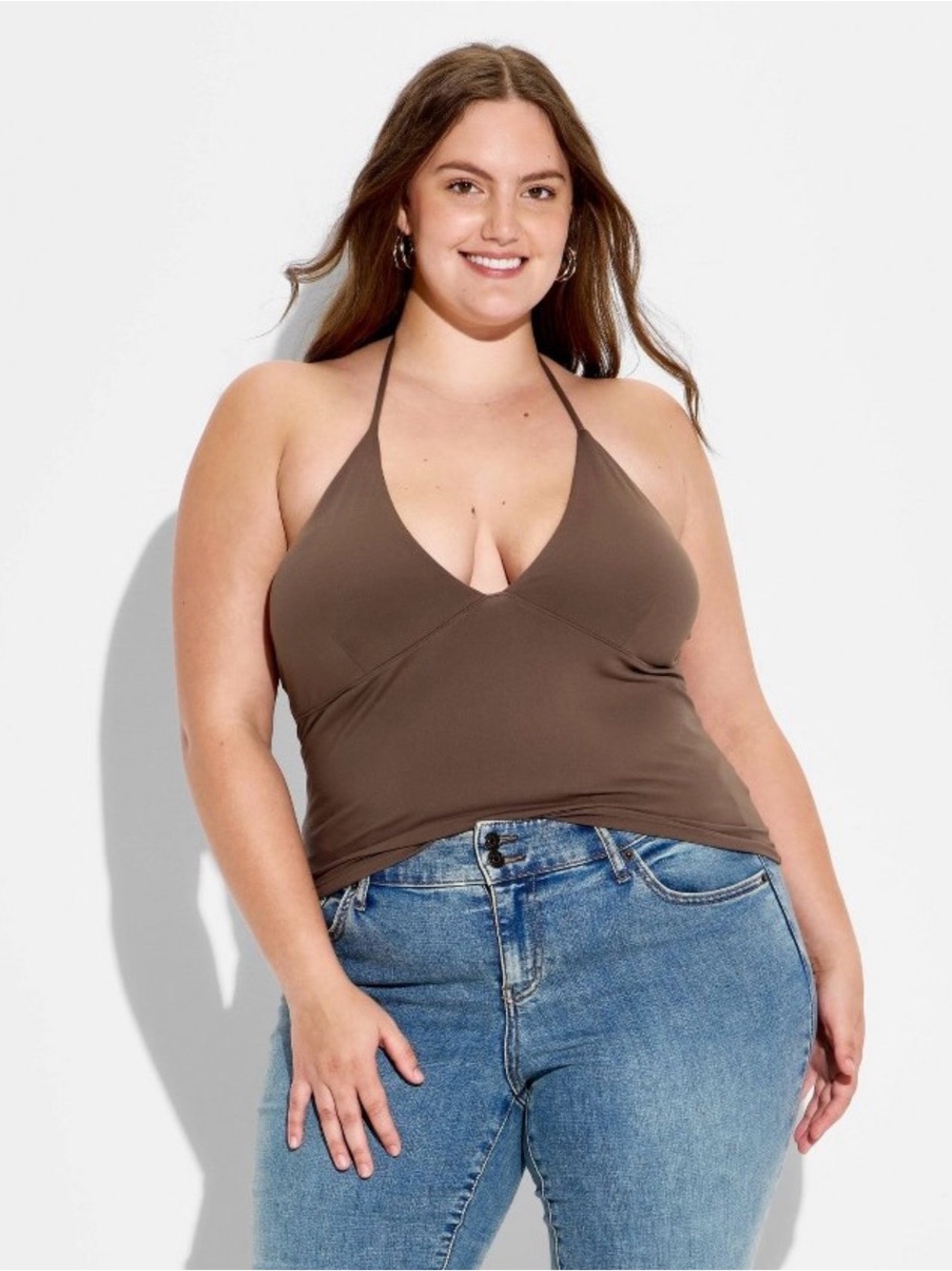 Women's ButterBliss Plunge Halter
Top - Wild Fable